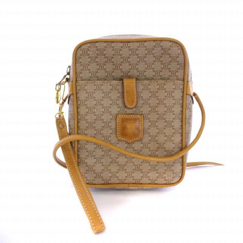 セリーヌ CELINE ヴィンテージ マカダム柄 ミニ ショルダーバッグ 