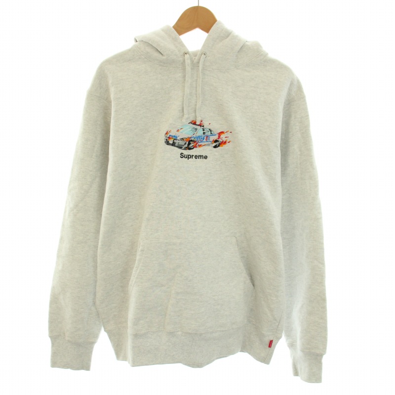 シュプリーム SUPREME 葵産業 19FW コップカーフーディッドスウェット 