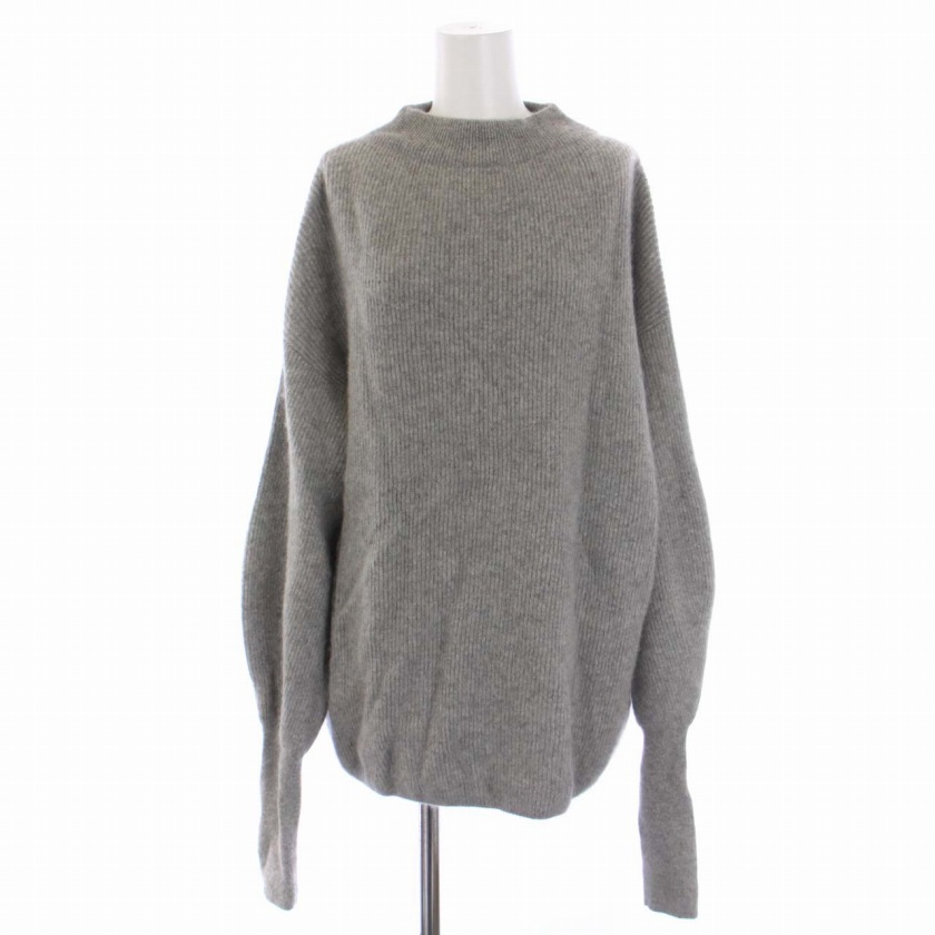 バトナー BATONER 22AW FINGER HALL BIG MOCK NECK ニット セーター 