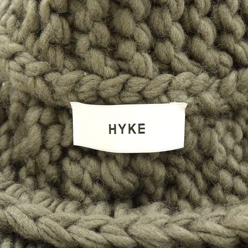 ハイク HYKE CABLE NECK WARMER ネックウォーマー フリンジ