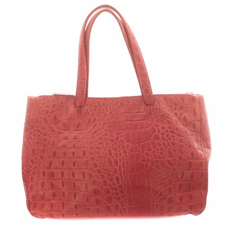 フルラ FURLA トートバッグ ショルダーバッグ 2way レザー クロコ型 