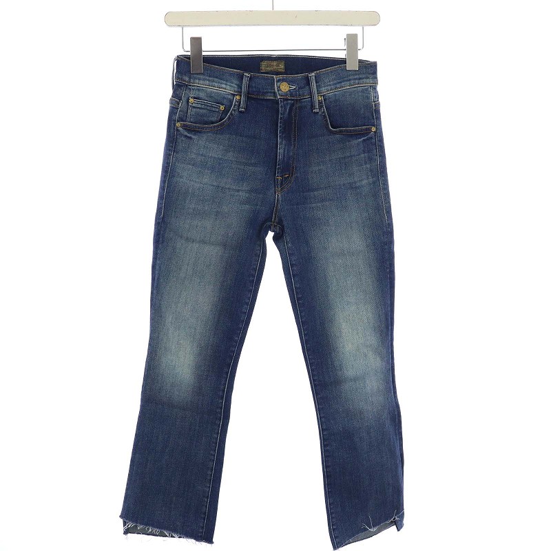 マザー mother Deuxieme Classe 取扱い INSIDER CROP STEP FRAY デニム 