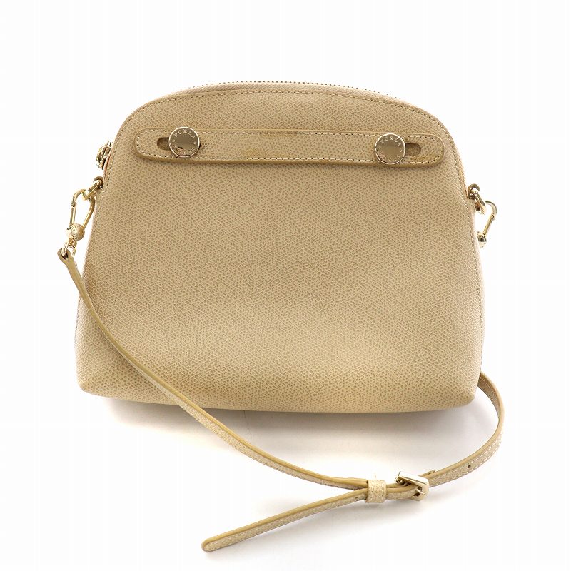 フルラ FURLA ショルダーバッグ ポシェット ゴールド金具 レザー 