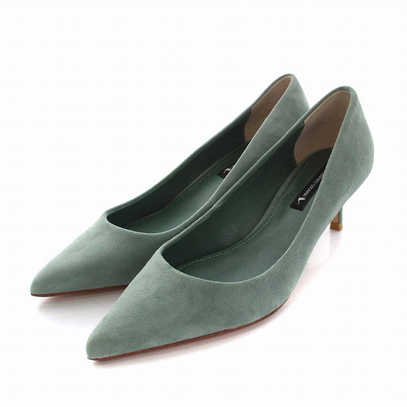 ツル バイ マリコオイカワ TSURU by Mariko Oikawa スエード パンプス  