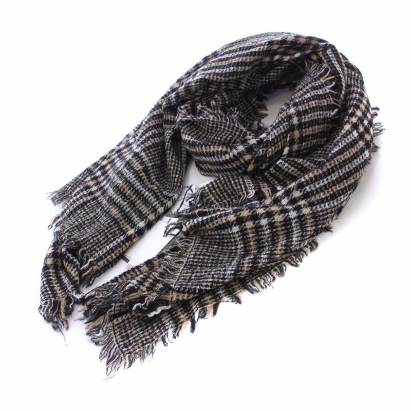 未使用品 ファリエロサルティ Faliero Sarti 23AW ストール チェック 