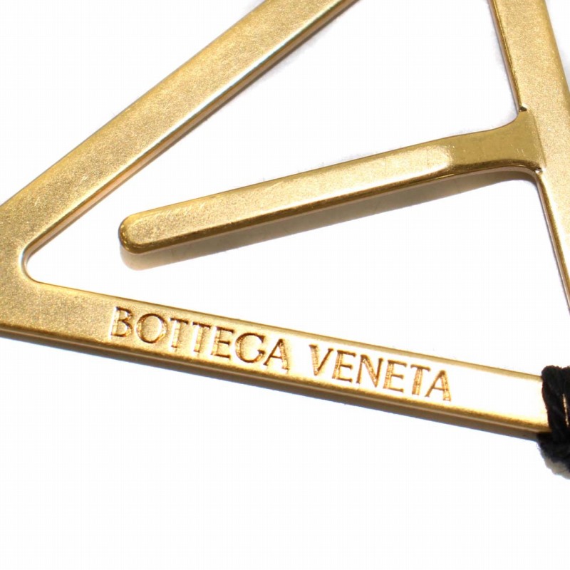ボッテガヴェネタ BOTTEGA VENETA ゴールドプレーティッドブックマーク