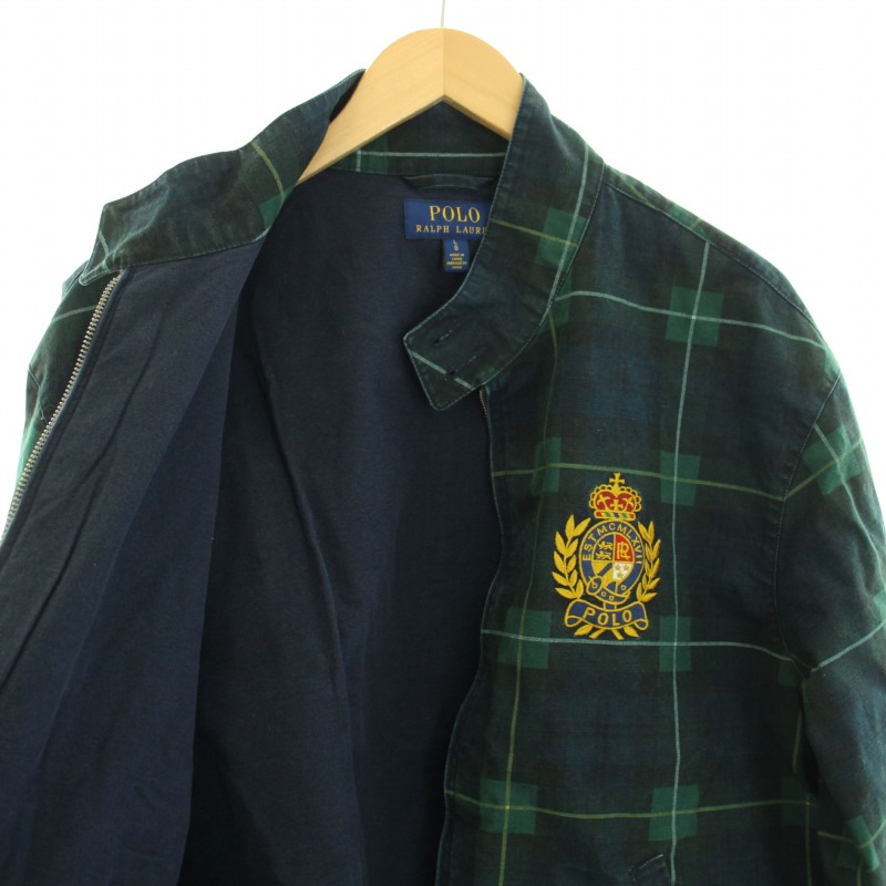 POLObyRalphLauren 刺繍ロゴ　裏起毛チェック　スイングトップ 楽天市場】ラルフローレン POLO Ralph Lauren リバーシブル