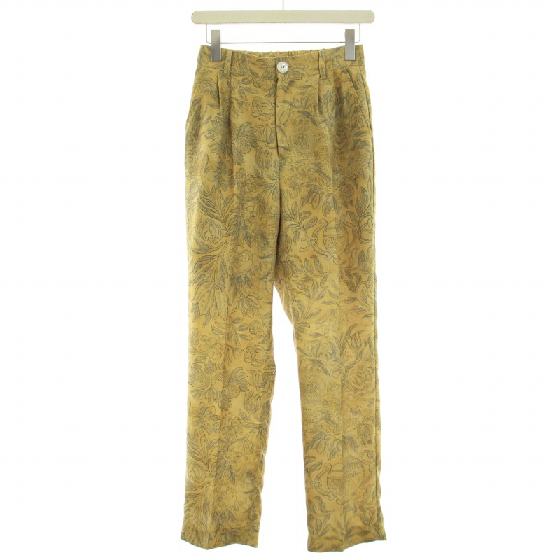 アメリヴィンテージ Ameri VINTAGE 22SS MILA LINEN LIKE TAPERED  