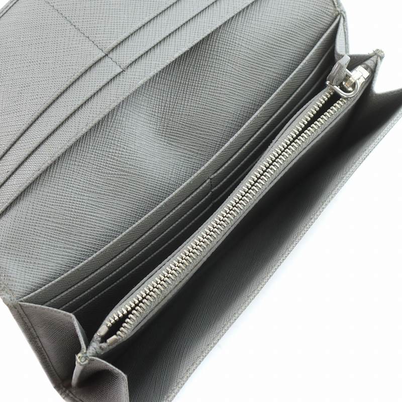 プラダ PRADA SAF.TRIANGOLO/CIPRIA 長財布 ロングウォレット 二つ折り 