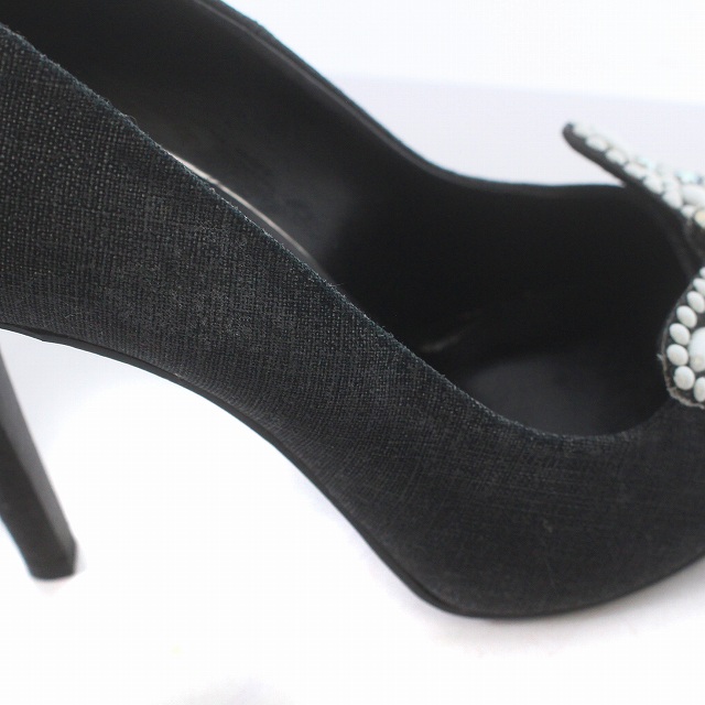 DIANA パンプス 23cm ダイアナ DIANA パンプス ビジュー バタフライ 蝶モチーフ 23cm