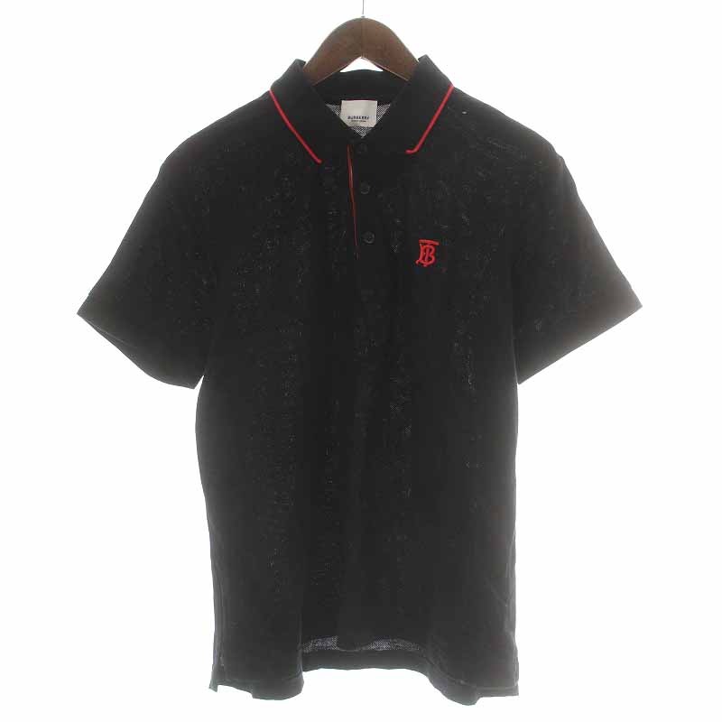 Burberry M 黒 ポロシャツ 半袖