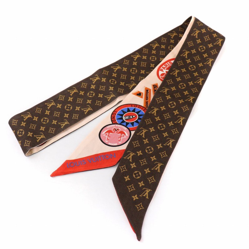 ルイヴィトン LOUIS VUITTON バンドーBB モノグラム スカーフ /DK □OH