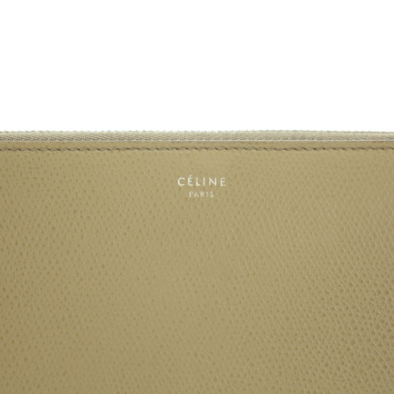 セリーヌ CELINE 長財布 小銭入れ ラウンドファスナー レザー