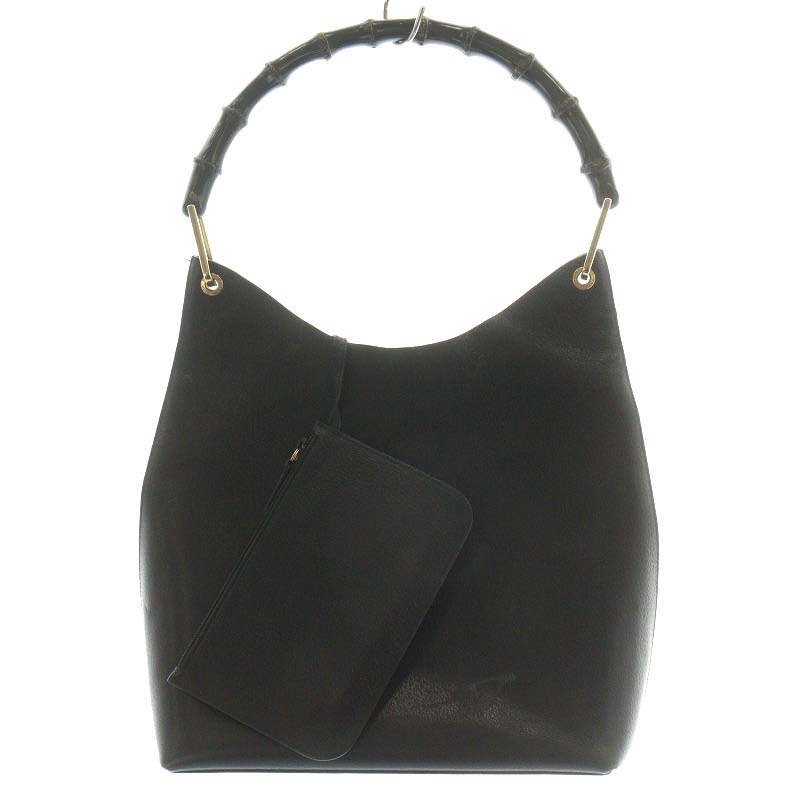 グッチ GUCCI バンブーハンドル ハンドバッグ ワンショルダーバッグ  