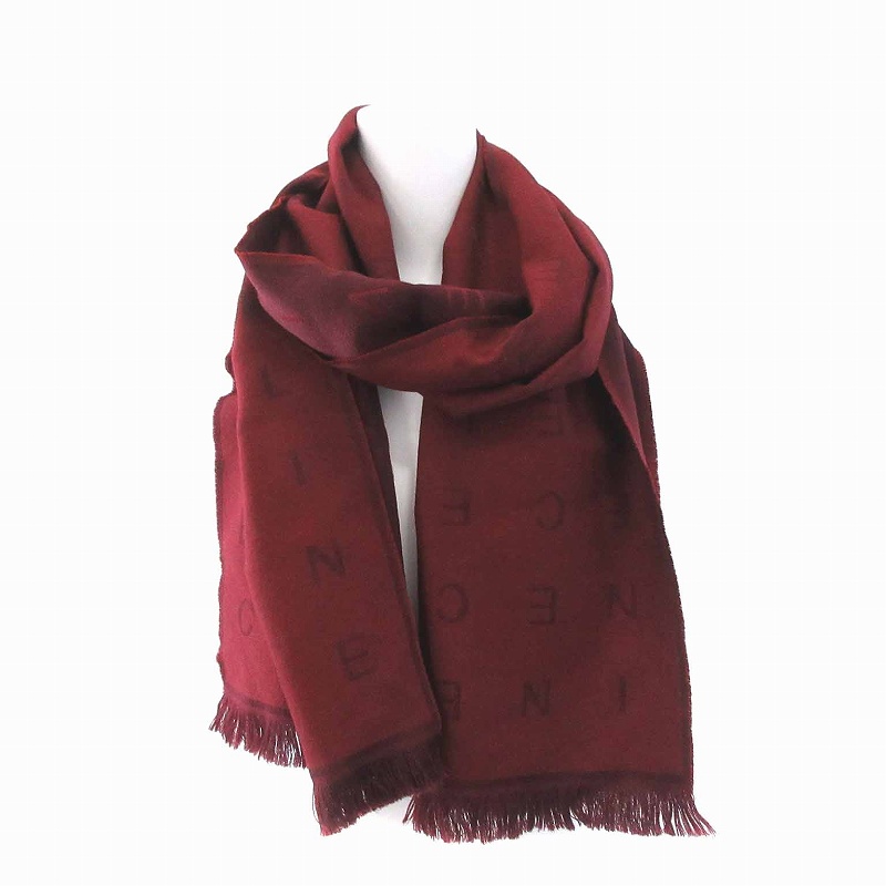 CELINE セリーヌ ストール ウール100% マフラー 肩掛け スコットランド