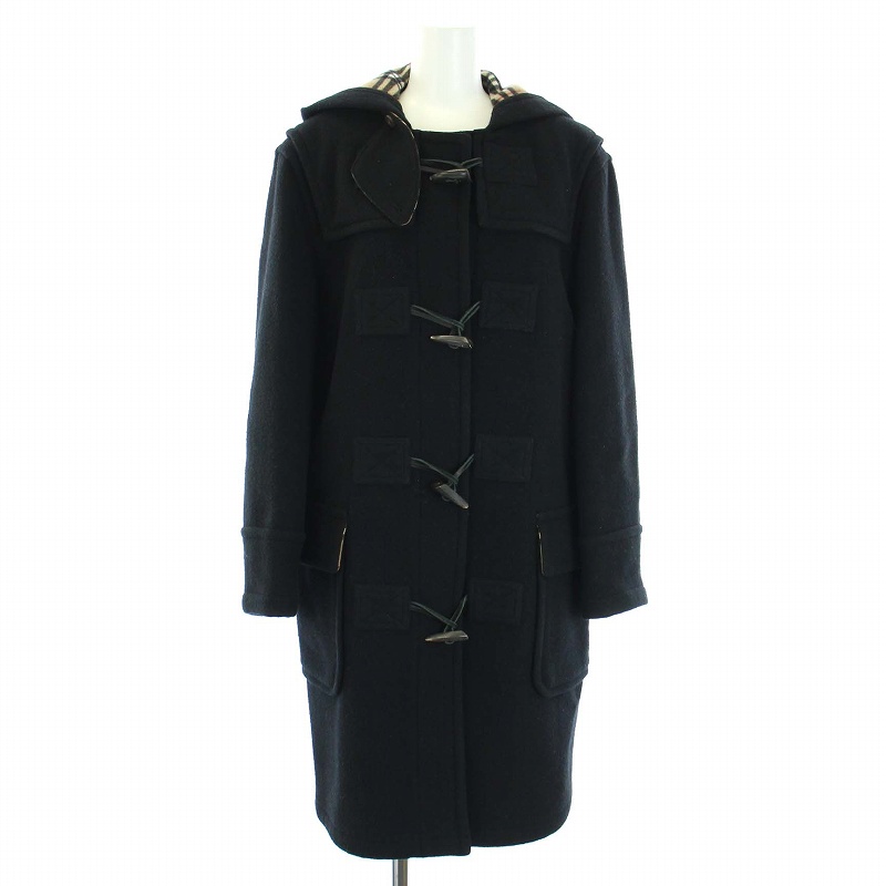 BURBERRY BLUE LABEL ブラック ダッフルコート