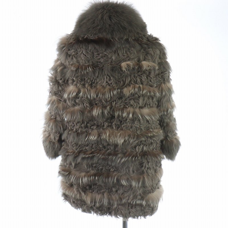 グレースコンチネンタル ダイアグラム ファー コート グレース