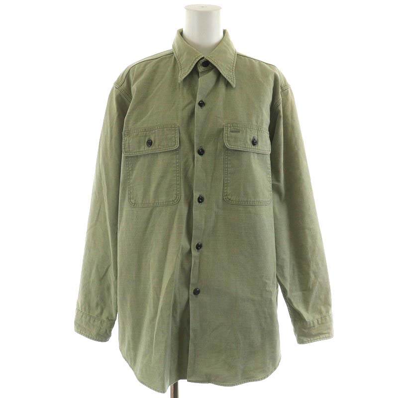 マディソンブルー MADISONBLUE HAMPTON WORK シャツ ブラウス 長袖 F 