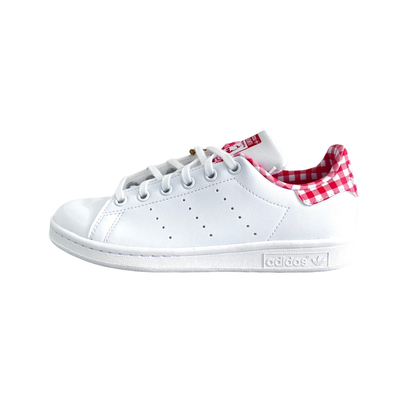 未使用品 アディダス adidas STAN SMITH J スタンスミスJ チェック 