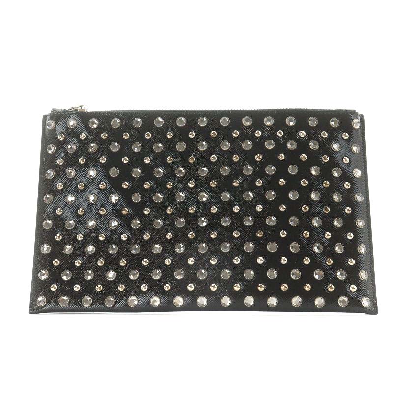 PRADA ポーチ　クラッチバッグ　パーティーバッグ　シルク　美品 PRADA プラダ ポーチ クラッチバッグ パーティーバッグ シルク PRADA