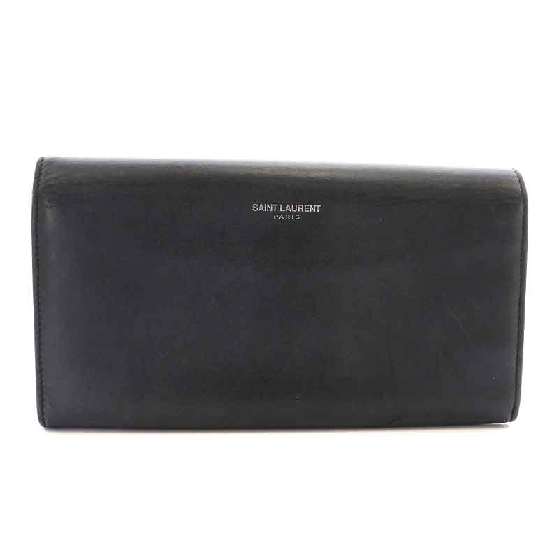 サンローラン パリ SAINT LAURENT PARIS エディスリマン期 長財布 小銭 