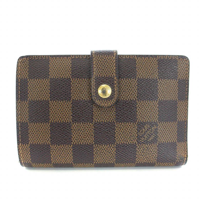 ルイヴィトン LOUIS VUITTON ポルトフォイユ ヴィエノワ ダミエ 二 