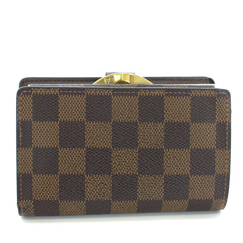 ルイヴィトン LOUIS VUITTON ポルトフォイユ ヴィエノワ ダミエ 二  