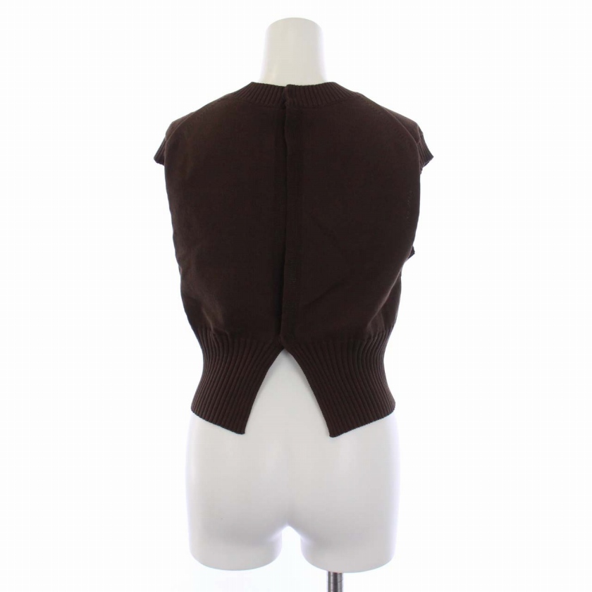 オーラリー AURALEE 22SS DRY COTTON KNIT VEST ニット ベスト プル 