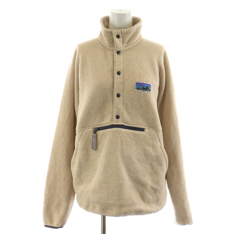 Patagonia Synchilla 堅苦しい フリース 女性用 M ベージュ