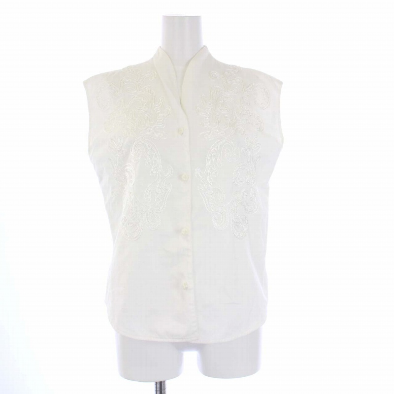 アメリヴィンテージ Ameri VINTAGE 22SS CODE EMBROIDERY TOP コード 