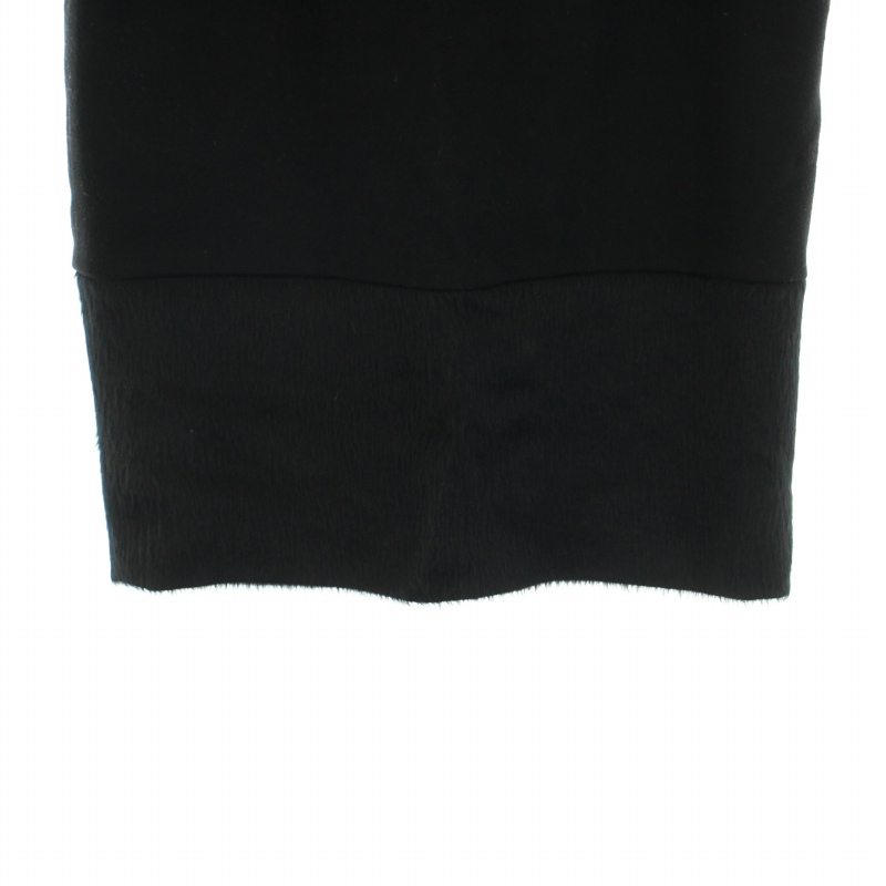 MAX MARA 黒 ドレープ タイトスカート38 M07488EW000778_5_l.jpg