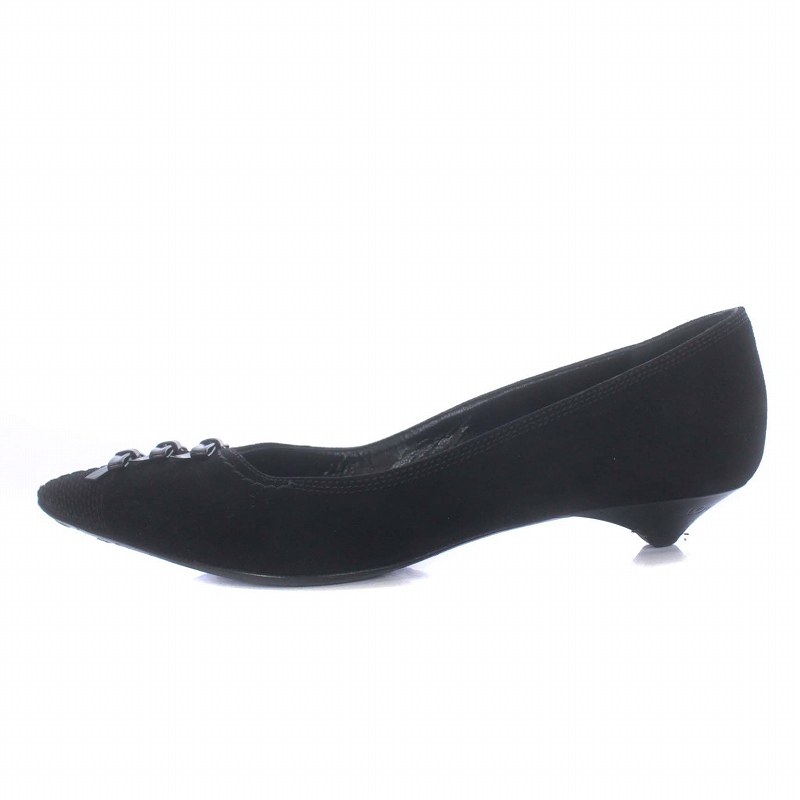 ルイヴィトン LOUIS VUITTON ポインテッドトゥ パンプス スエード  