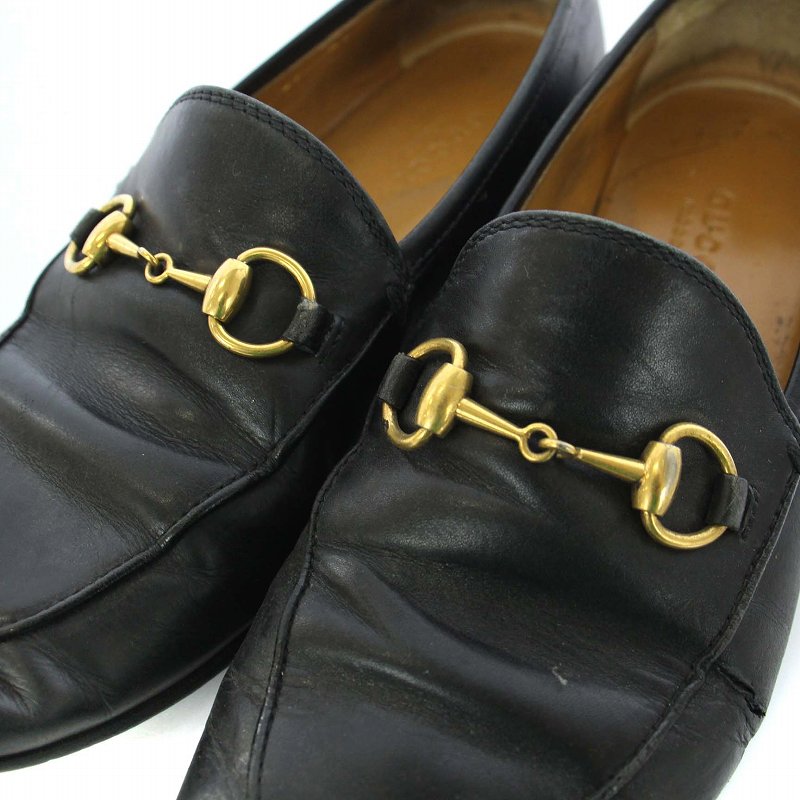 未使用 GUCCI ローファー 482464 ホースビット ヨルダーン ヨルダーン〕メンズ ホースビット ローファー ・フォレストグリーン