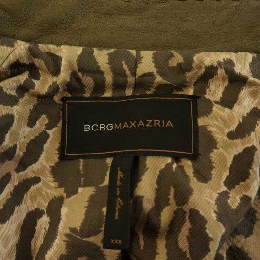ビーシービージーマックスアズリア BCBGMAXAZRIA レザージャケット  