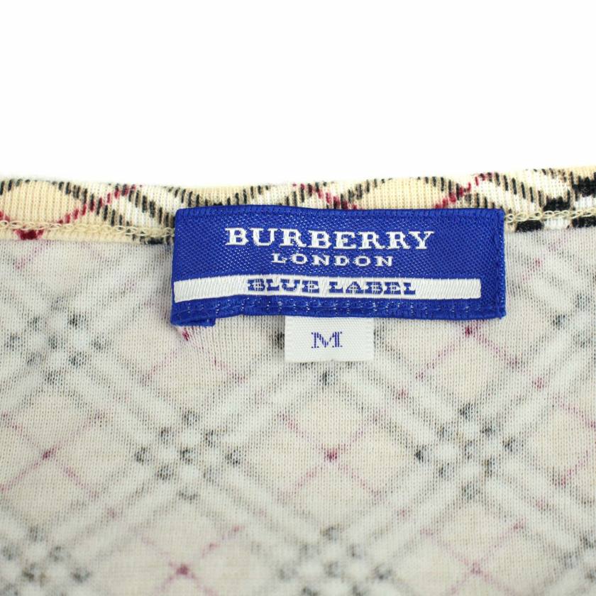 ☆BURBERRY BLUE LABEL☆ノバチェック 半袖Tシャツ リボンM