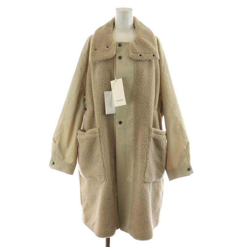 未使用品 ヴァシュモン VACHEMENT 22AW IENA別注 ボアコンビコート  