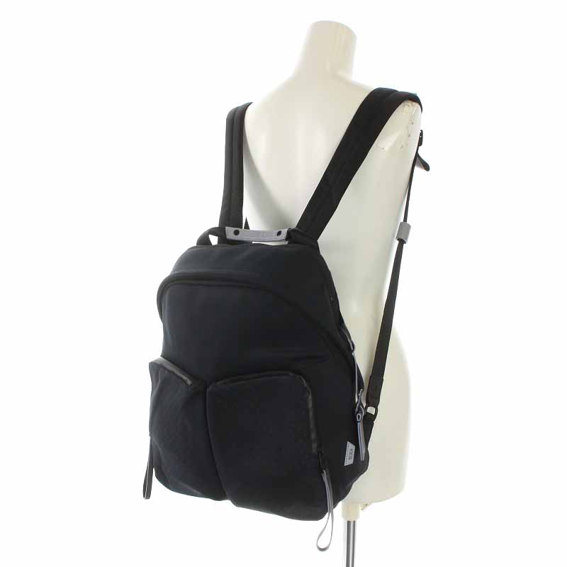 TUMI DEVOE リュックサック ドットポケット 水玉 紺 ネイビー
