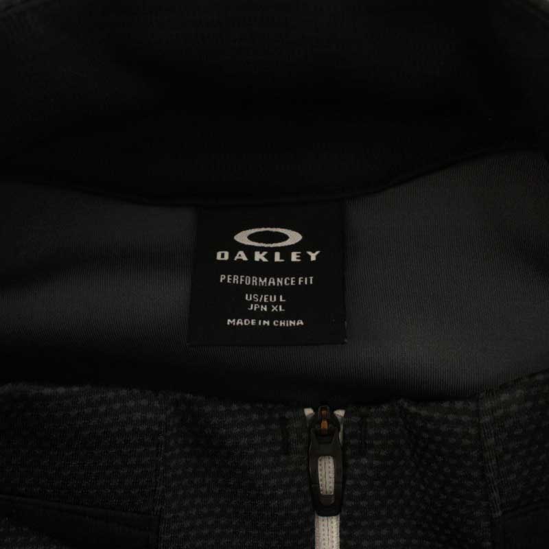オークリー OAKLEY ゴルフウェア トレーナー 長袖 モックネック ハーフ