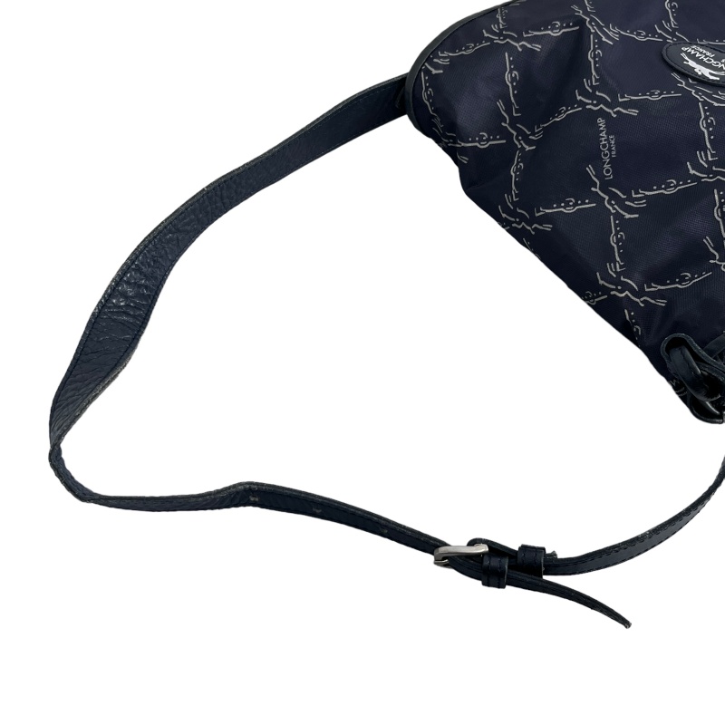 ロンシャン LONGCHAMP ヴィンテージ オールド ロゴ 総柄