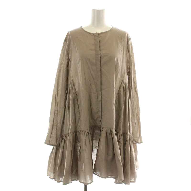 マーレット Merlette TOMORROWLAND 22AW シャツワンピース ひざ丈 
