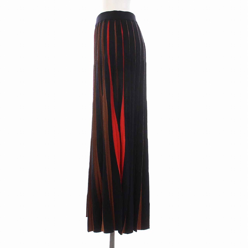 ピーエスポールスミス PS Paul Smith ニット プリーツスカート ロング