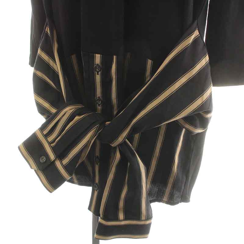 リミフゥ LIMI feu ヨウジヤマモト ワンピース ひざ丈 シャツ 切替