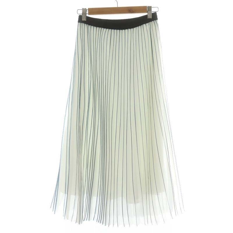 グレースコンチネンタル ダイアグラム　プリーツスカート ホワイト ブラック ダイアグラム グレースコンチネンタル Diagram GRACE CONTINENTAL 22SS