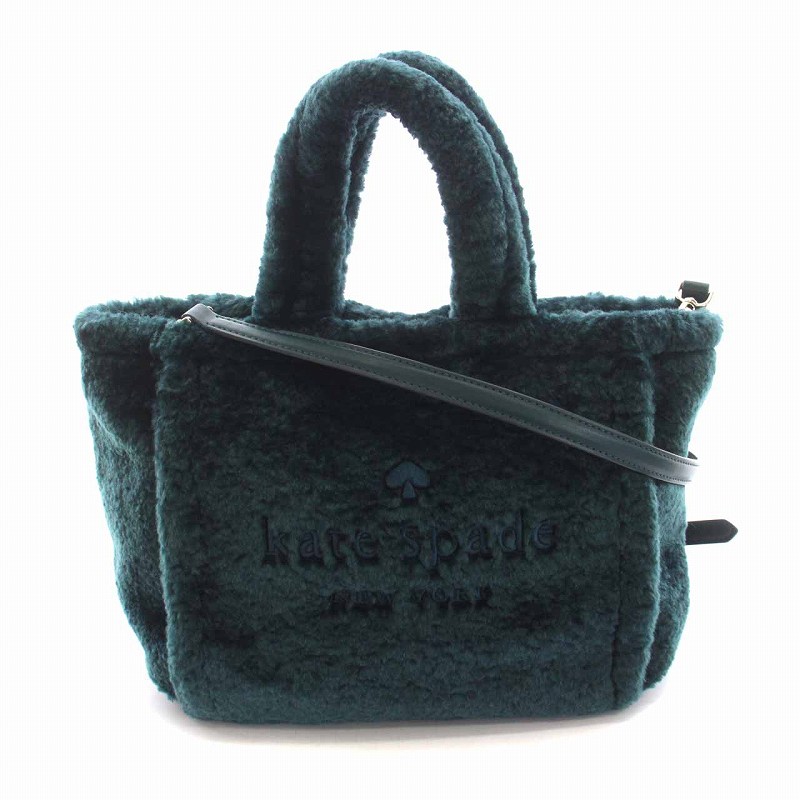 ケイトスペード KATE SPADE エラ Ella Faux Shearling Small Tote 