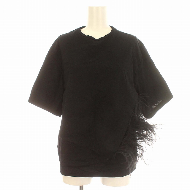 LE CIEL BLEU ルシェルブルー フェザーキャミソール サイズ 36