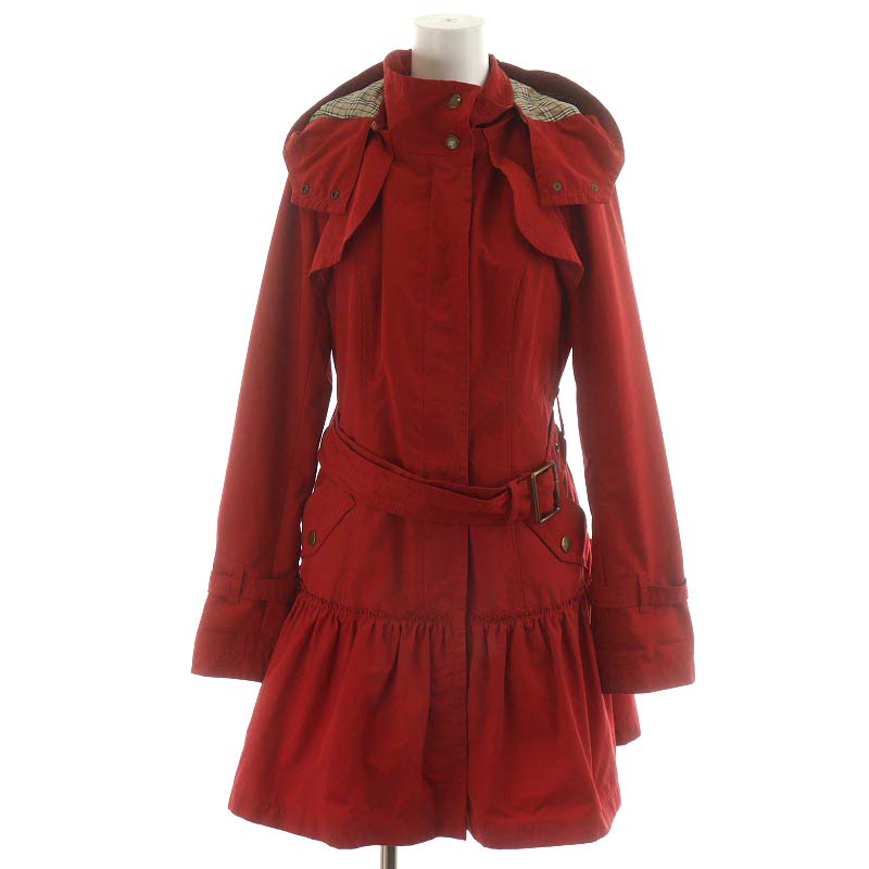 バーバリーブルーレーベル BURBERRY BLUE LABEL コート ロング丈