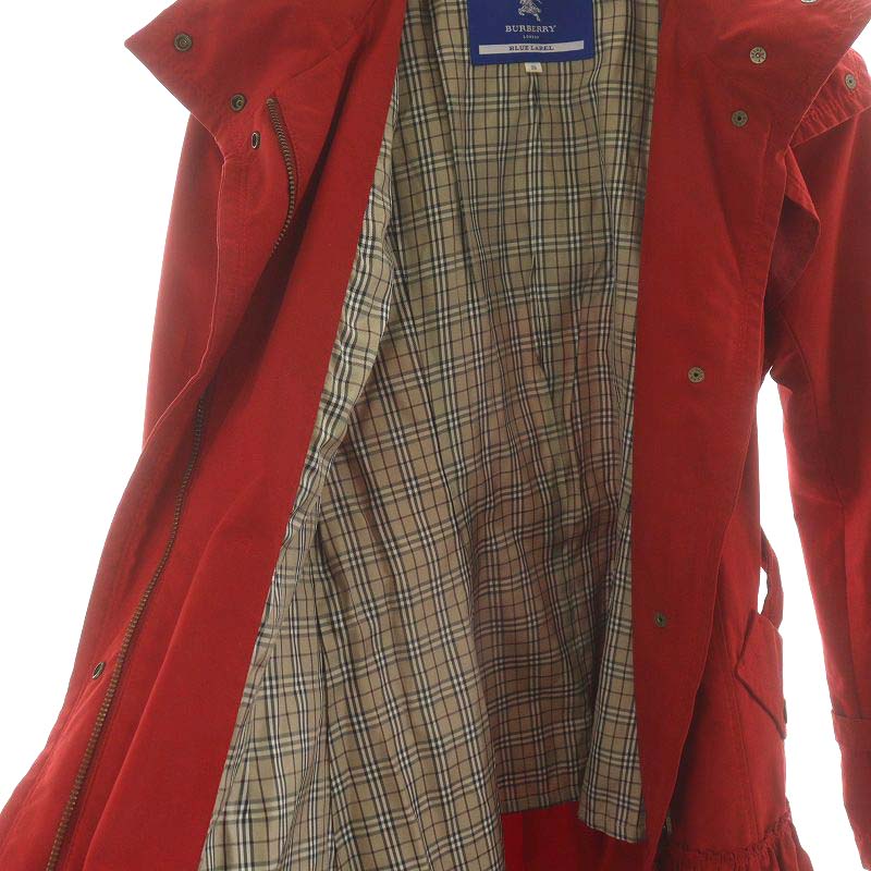 バーバリーブルーレーベル BURBERRY BLUE LABEL コート ロング丈