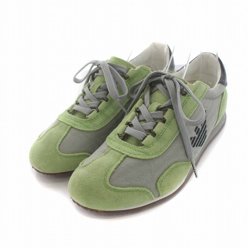 アルマーニ ジュニア ARMANI Jr スニーカー ローカット シューズ ロゴ 
