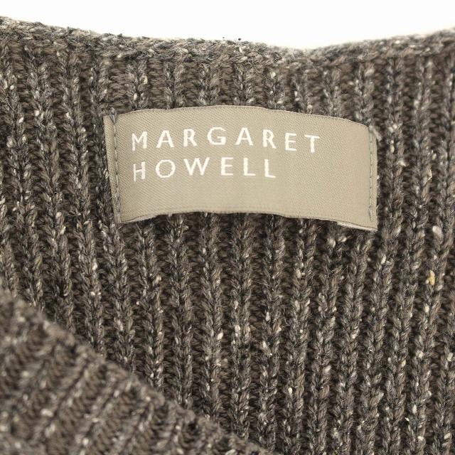 マーガレットハウエル MARGARET HOWELL ニット ベスト Vネック