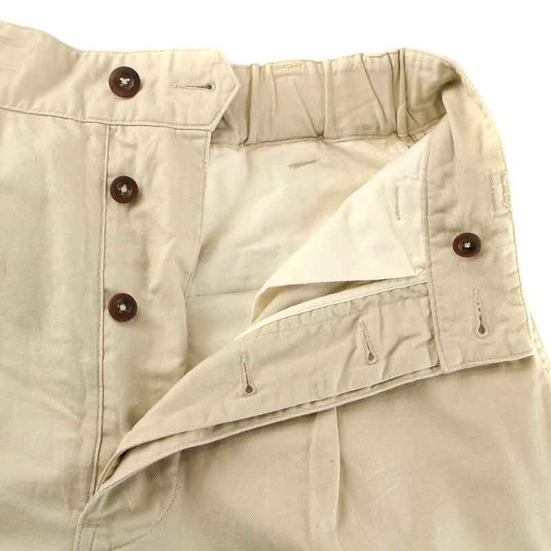 23ss MHL ORGANIC LIGHT COTTON TWILL パンツ